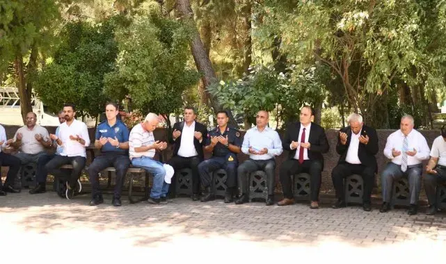 15 Temmuz 8. Yılı Programı Araban'da Şehitlik ziyareti ile başladı