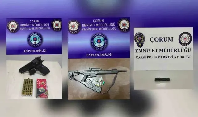 Çorum polisinin şok uygulamaları devam ediyor