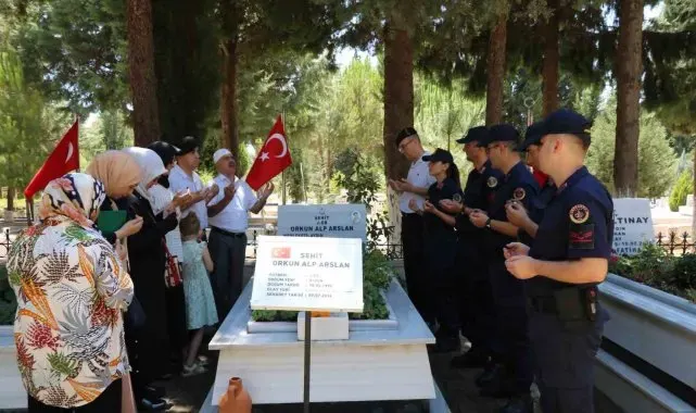 Şehit Jandarma Er Arslan, şehadet yıl dönümünde anıldı
