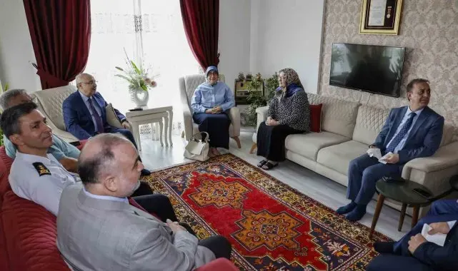 Vali Köşger'den 15 Temmuz şehitlerinin ailelerine ve gazilere ziyaret