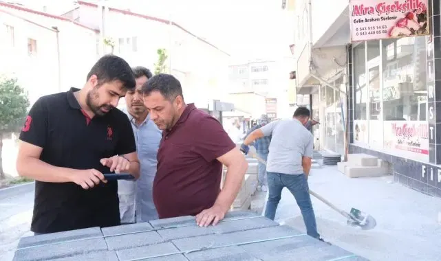 Başkan Ekinci, çalışmaları yerinde inceledi