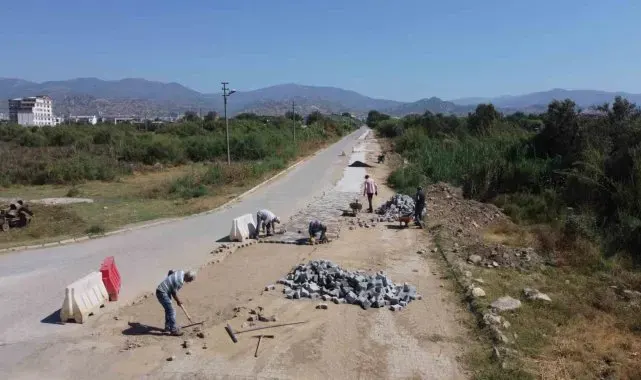 Nazilli Sümer Mahallesi'nde yol çalışmaları tamamlandı