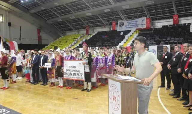 Halk Oyunları Akdeniz Bölge Şampiyonası sona erdi