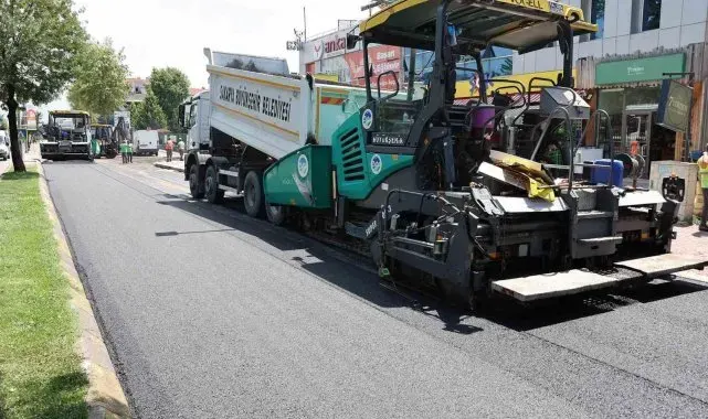 Şehrin en yoğun caddelerinden biri olan Sedat Kirtetepe yenilendi