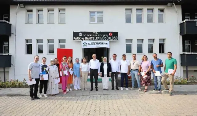 Tarım akademisi ilk mezunlarını verdi