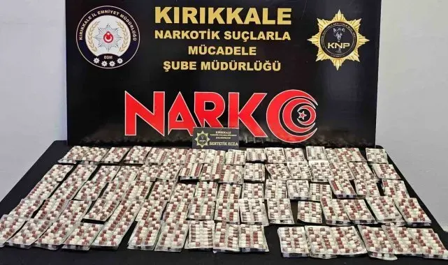 Kırıkkale'de uyuşturucu operasyonu: 4 tutuklama