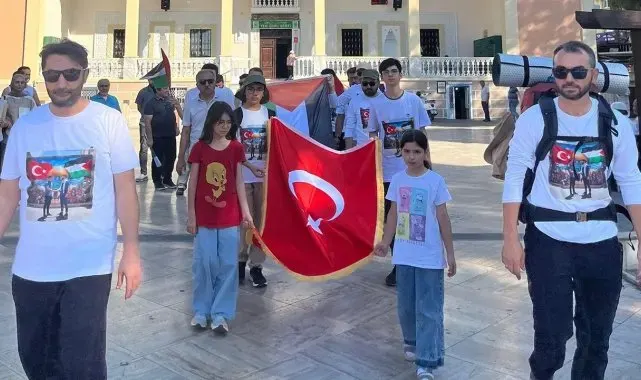 İsrail vahşetine dikkat çekmek için 20 günde Hatay'a yürüyecekler