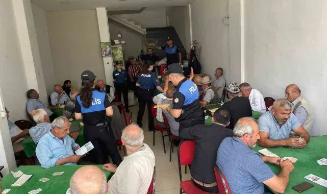 Bin 145 vatandaşa güvenlik bilgilendirmesi