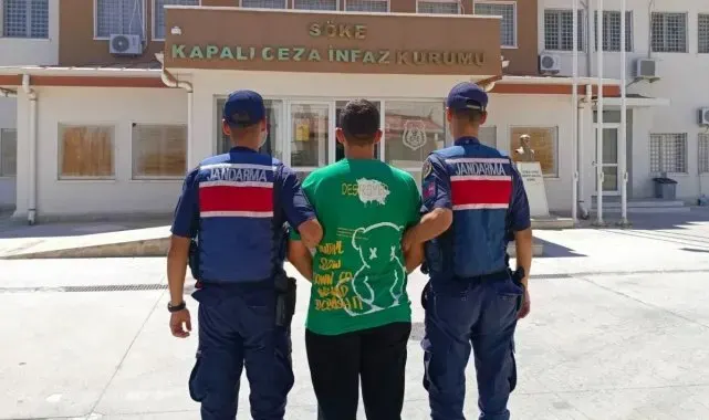 Söke'de 12 yıl hapis cezası ile aranan şahıs yakalandı