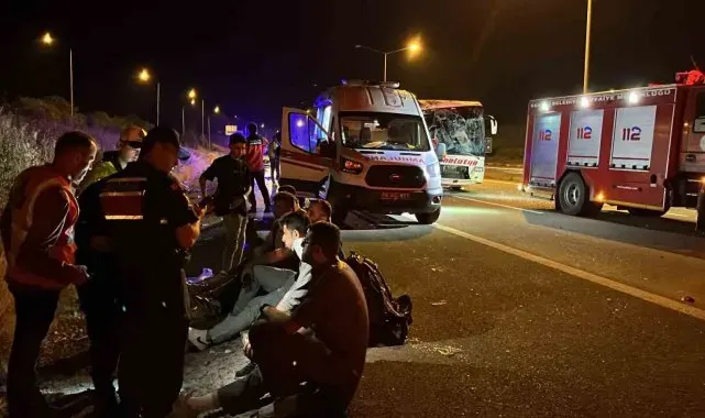 TEM'in Bolu geçişinde 2 yolcu otobüsü çarpıştı: 15 yaralı