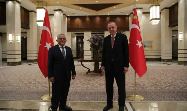 Başkan Büyükkılıç, Cumhurbaşkanı Erdoğan'ın toplantısı için Ankara'da