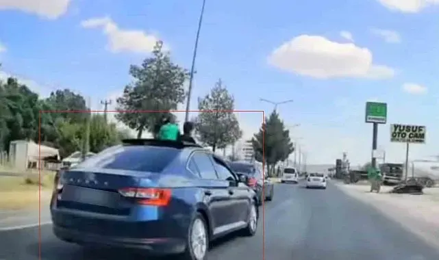 Diyarbakır'da trafiği tehlikeye atan sürücüye 111 bin lira ceza kesildi