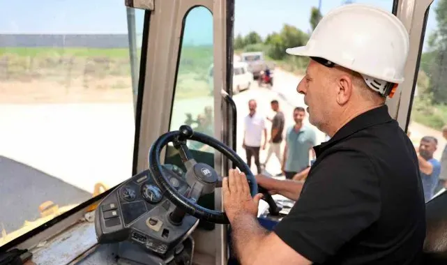 Başkan Demirçalı: "Yüreğir'de asfaltsız yol kalmayacak"