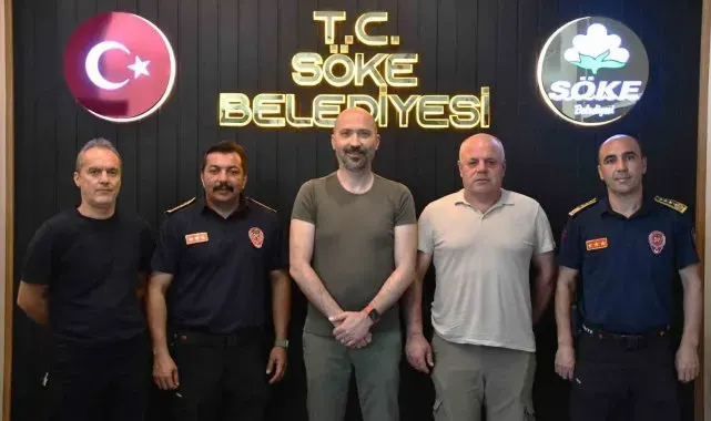 Aydın BŞB İtfaiye Daire Başkanlığı, Başkan Arıkan ile bir araya geldi