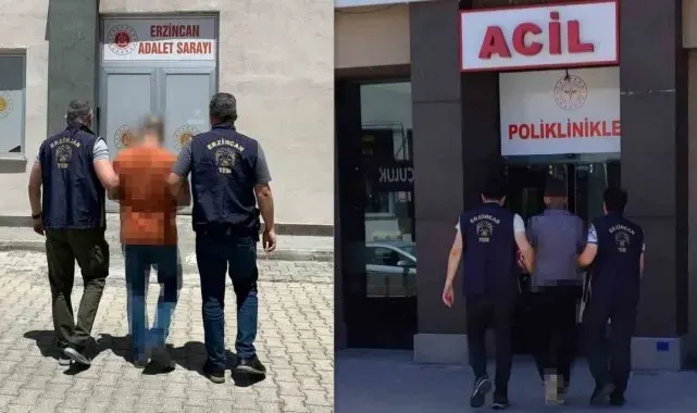 Erzincan'da FETÖPDY silahlı terör örgütü kapsamında aranan 2 şahıs yakalandı