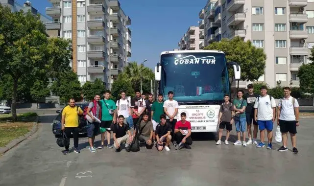 Muğlalı gençler yaz döneminde Trabzon'da gençlik kamplarında