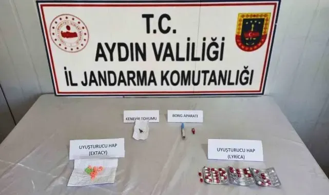 Şüphe üzerine durdurulan araçtan uyuşturucu madde ele geçirildi