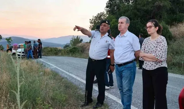 Bursa'daki orman yangını devam ediyor