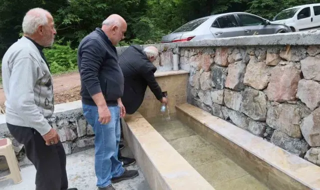 Kırsal mahallelere çeşme yapılıyor