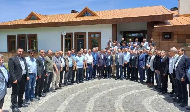 Malazgirt'te bayramlaşma töreni