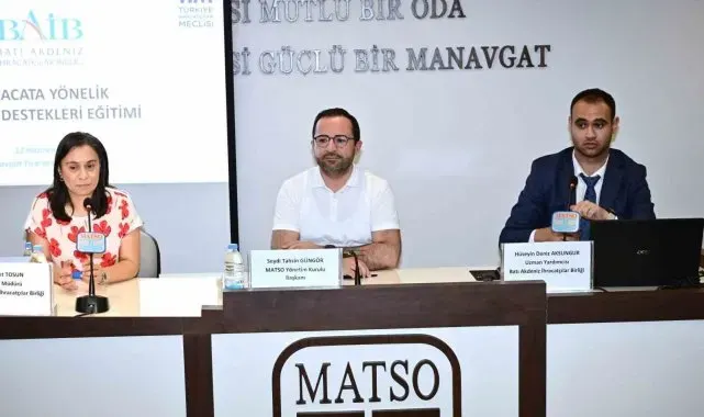 Başkan Güngör: "Manavgat olarak turizmdeki başarıyı ihracatta da yakalamalıyız"