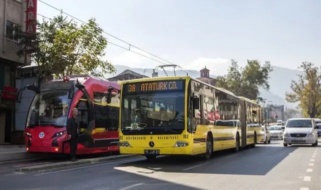 Bursa'da 4 günlük bayram boyunca ulaşım ücretsiz