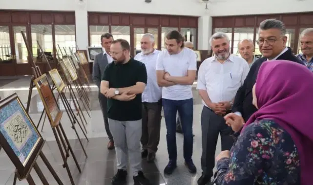 Kütahya'da Hüsn-i Hat Besmele Sergisi