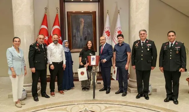 İl Jandarma Komutanı Aktemur'dan Vali Demirtaş'a ziyaret