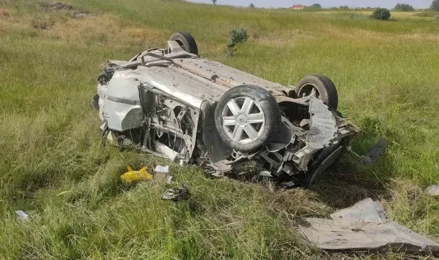 Kontrolden çıkan otomobil takla attı, sürücü hayatını kaybetti
