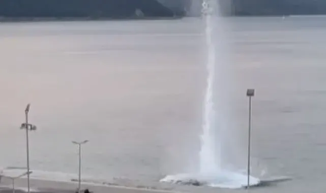 Denizde bulunan mayın imha edildi