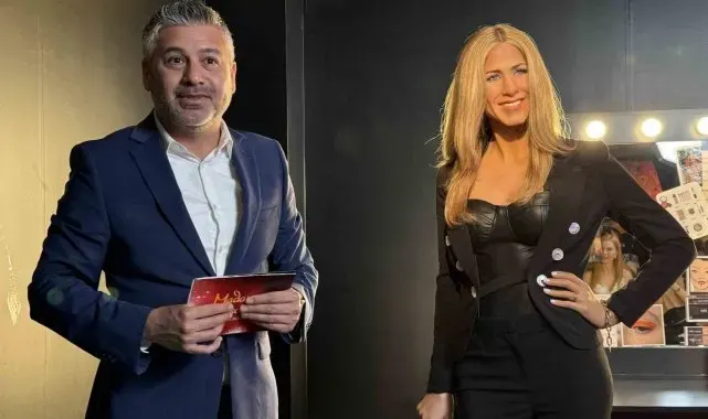 Jennifer Aniston'un bal mumu figürü Madame Tussauds İstanbul'da açıldı