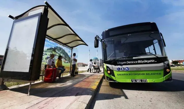 Sakarya Büyükşehir otobüsleri bayramın 4 günü de ücretsiz