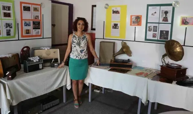 "Sesin Yolculuğu" sergisi Söke'de açıldı