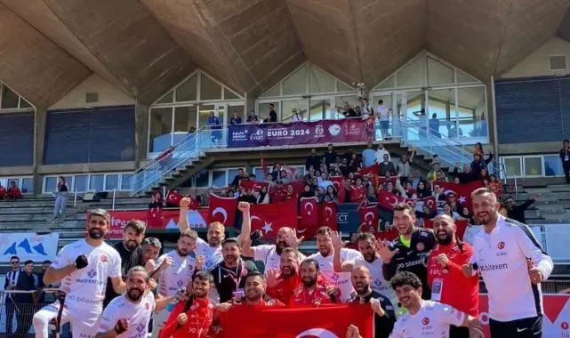 Şahinbeyli Ampute oyuncular, milli takımla Avrupa'ya damga vurdu