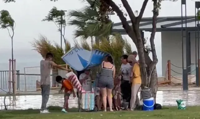 Antalya'da şaşırtan hava değişimi: 38 dereceli gök gürültülü sağanak