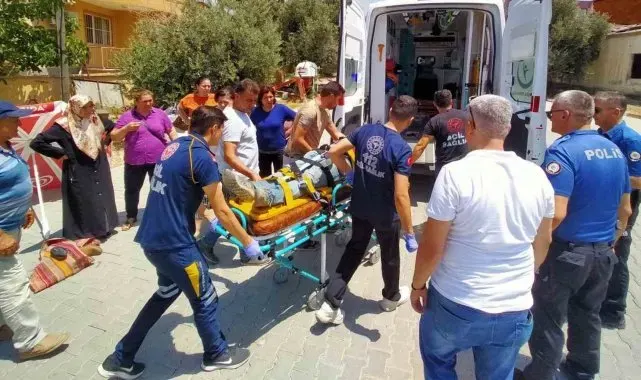 Buharkent'te trafik kazası: 1 yaralı