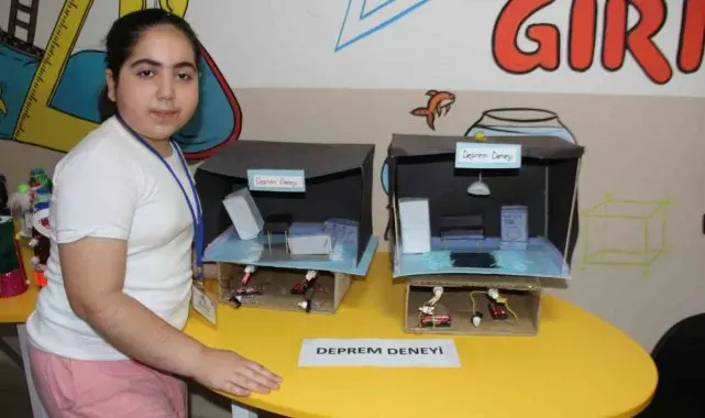 Zeki çocukların tasarımlarında 'deprem' ve 'Gazze' ön plana çıktı
