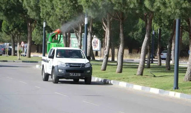 Manisa'da haşerelerle etkin mücadele