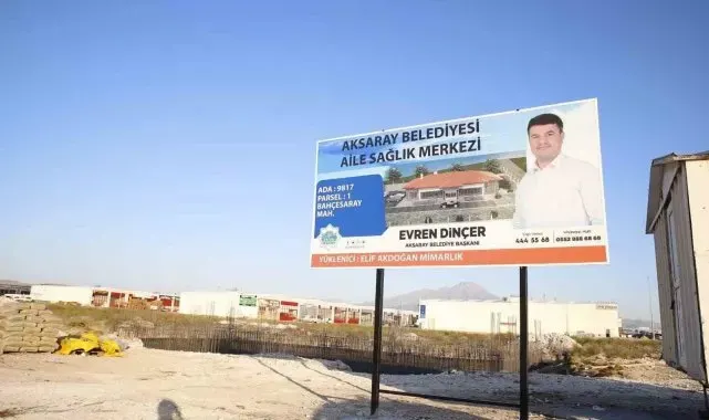 Aksaray'da Yeni Sanayi Sağlık Merkezi inşaat çalışmaları başladı