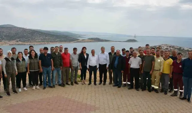 Silifkeli muhtarlar orman yangınları konusunda bilgilendirildi