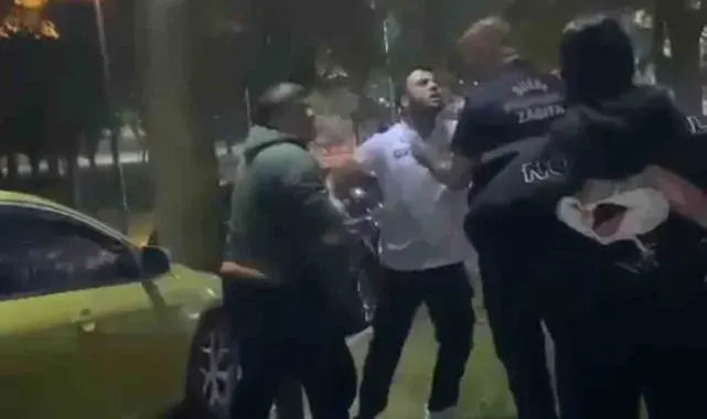 Kültürpark'ta seyyar satıcılara müdahale eden zabıtaya saldırı