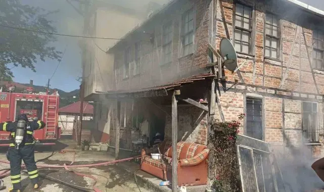 Fatsa'da ev yangını