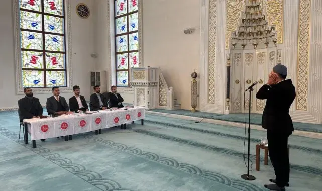 Ezanı güzel okuma yarışmasında ilçede dereceye girenler belli oldu
