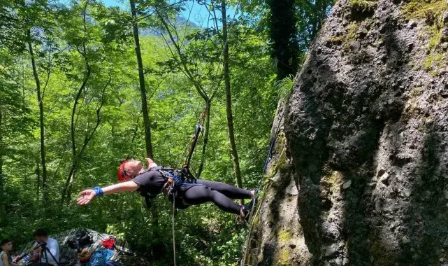 Artvin'de dağcılık eğitimi