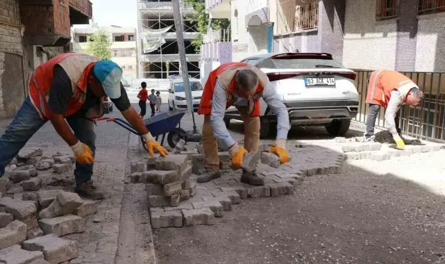 Haliliye'nin 4 mahallesinde üstyapı çalışması