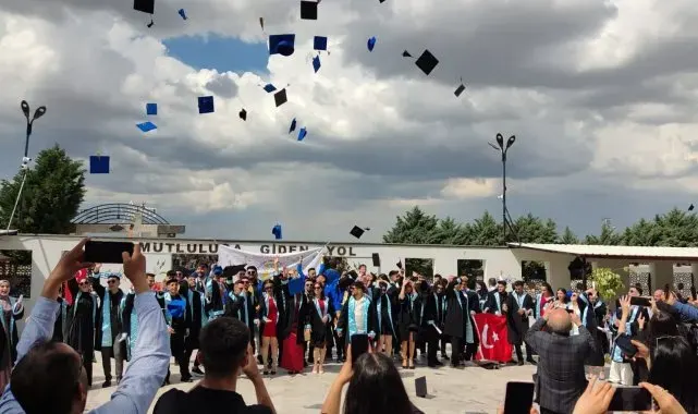 Kulu MYO'da mezuniyet heyecanı