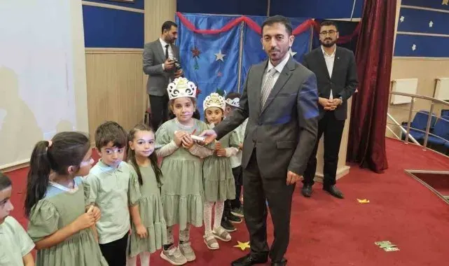 Minik öğrenciler için mezuniyet töreni düzenlendi