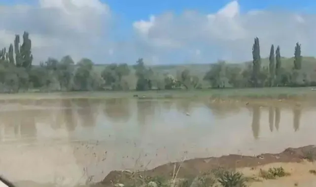 Çorum'da tarım arazileri sular altında kaldı