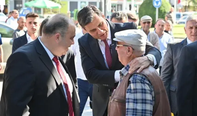 Başkan Zeyrek'ten Gölmarmara ziyareti