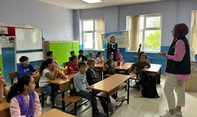 5 bin öğrenciye çevre bilinci aşılandı